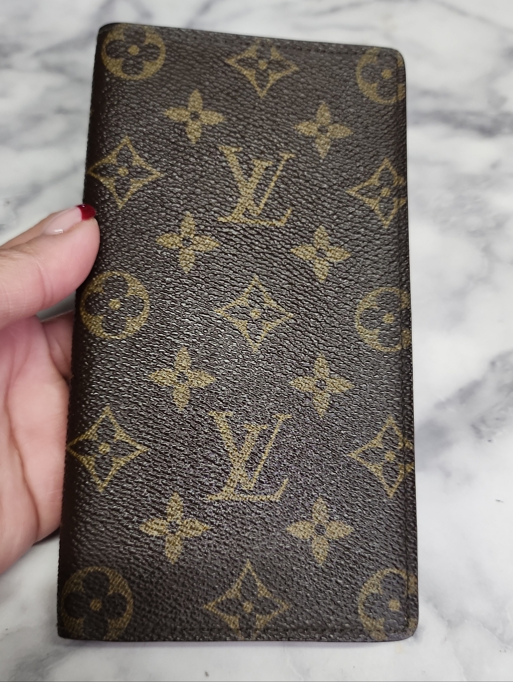 Authentic Vintage LV Monogram Porte De Carte Bifold Wallet